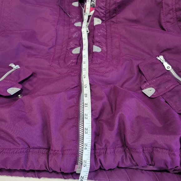 Vintage Skitique Ski Snow Jacket Deep Plum Purple Size M - Picture 12 of 14